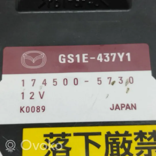Mazda 6 Capteur de vitesse de lacet d'accélération ESP GS1E437Y1