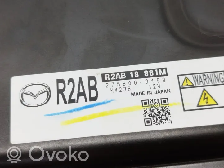 Mazda 6 Calculateur moteur ECU R2AB18881M