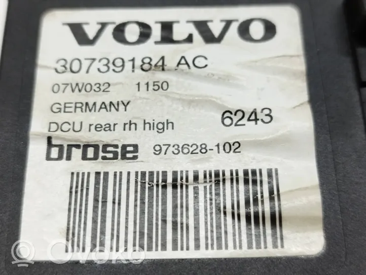 Volvo V50 Moteur de lève-vitre de porte arrière 30739184AC