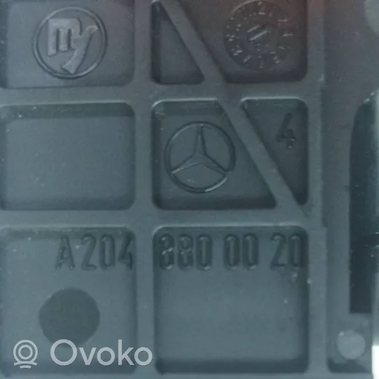 Mercedes-Benz SLK R172 Rączka / Uchwyt otwierania pokrywy przedniej / maski silnika A2048800020