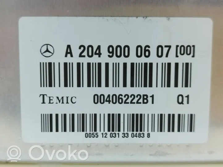 Mercedes-Benz SLK R172 Sterownik / Moduł zawieszenia pneumatycznego A2049000607