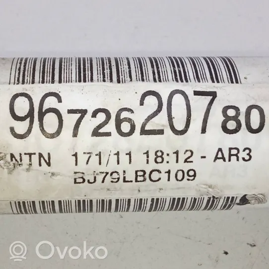 Citroen C3 Передняя полуось 9672620780