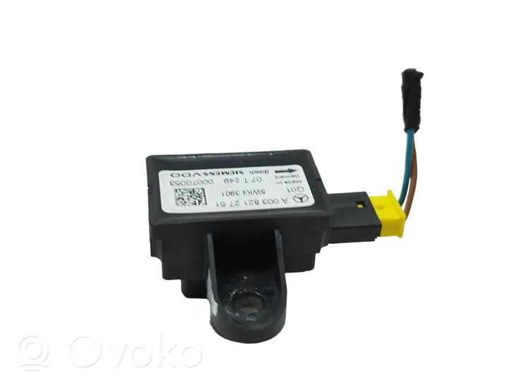 Mercedes-Benz S W221 Gaisa spilvenu trieciensensors A0038212751