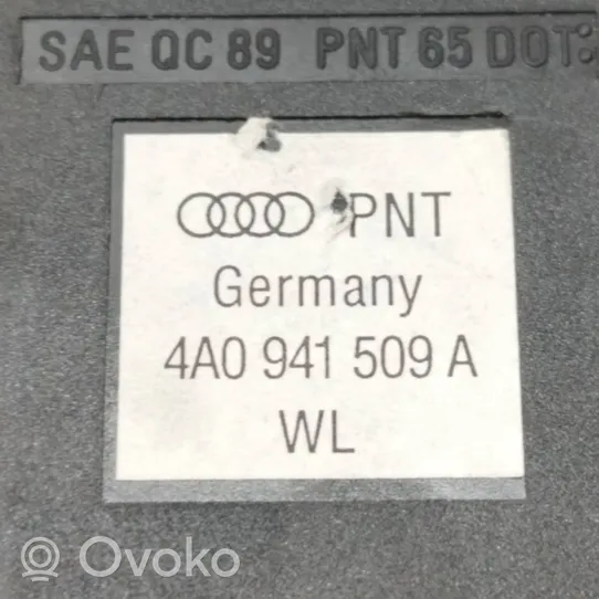 Audi A6 S6 C4 4A Hätävilkkujen kytkin 4A0941509A