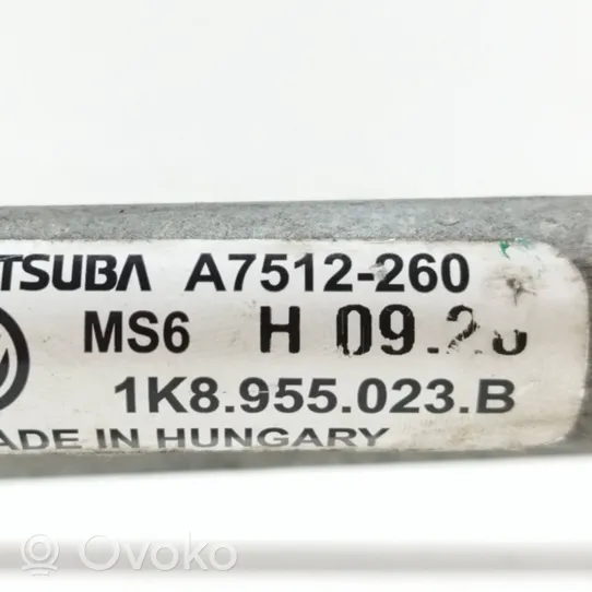 Volkswagen Scirocco Etupyyhkimen vivusto ja moottori 1K8955119B