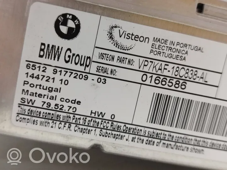 BMW 1 E81 E87 Unité principale radio / CD / DVD / GPS 9177209