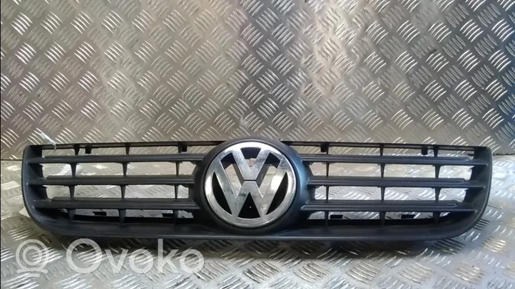 Volkswagen Polo IV 9N3 Etupuskurin ylempi jäähdytinsäleikkö 6Q0853653E9B9