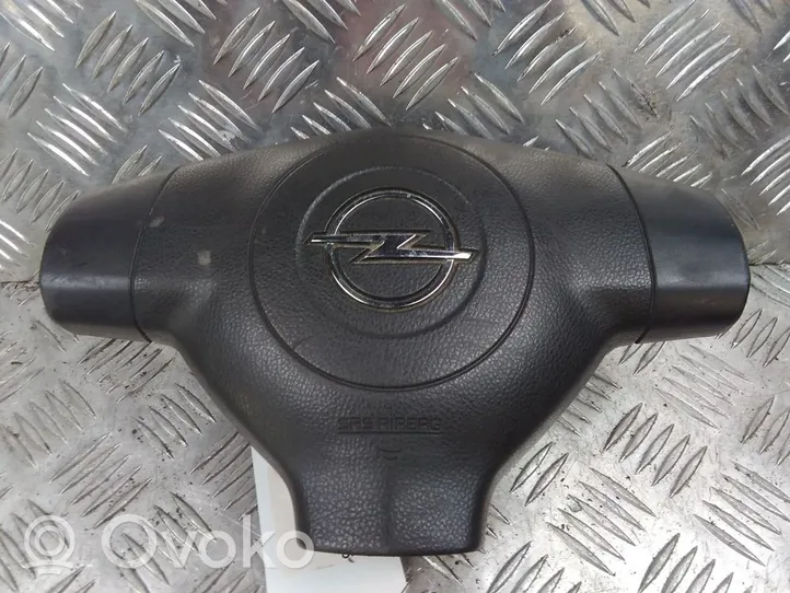 Opel Agila B Poduszka powietrzna Airbag kierownicy 93195157