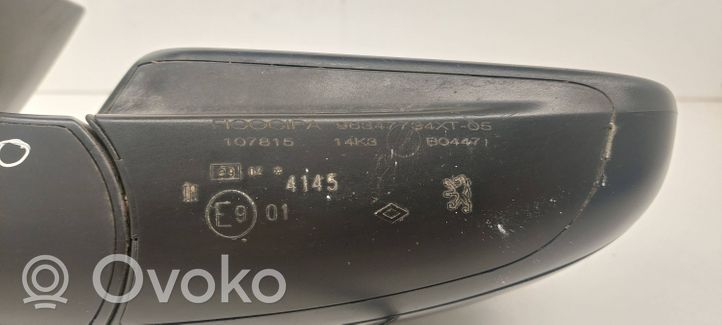 Peugeot 307 Außenspiegel elektrisch Tür vorne 96347734XT