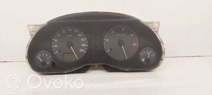 Volkswagen Sharan Compteur de vitesse tableau de bord 7M0919861R