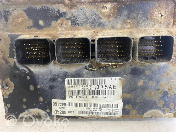 Dodge Grand Caravan Dzinēja vadības bloks P04748375AE