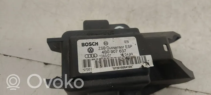 Audi A6 S6 C5 4B ESP Drehratensensor Querbeschleunigungssensor 4B0907637