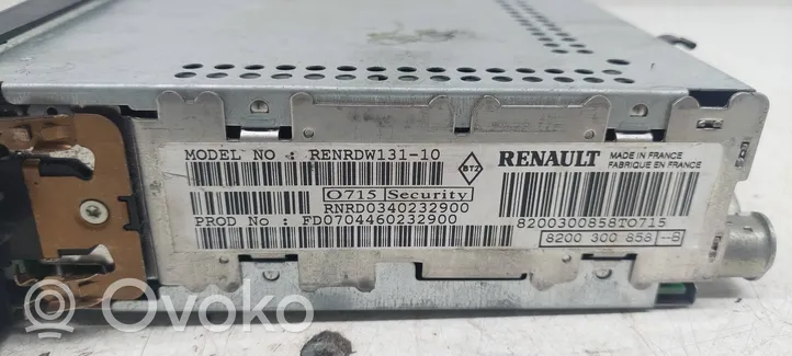 Renault Scenic II -  Grand scenic II Unidad delantera de radio/CD/DVD/GPS 8200300858