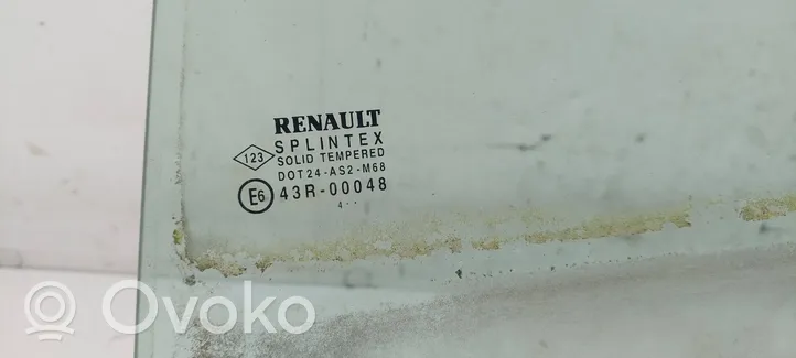 Renault Scenic II -  Grand scenic II Pagrindinis galinių durų stiklas 43R00048