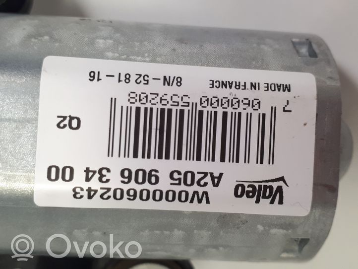 Mercedes-Benz C W205 Moteur d'essuie-glace arrière A2059063400