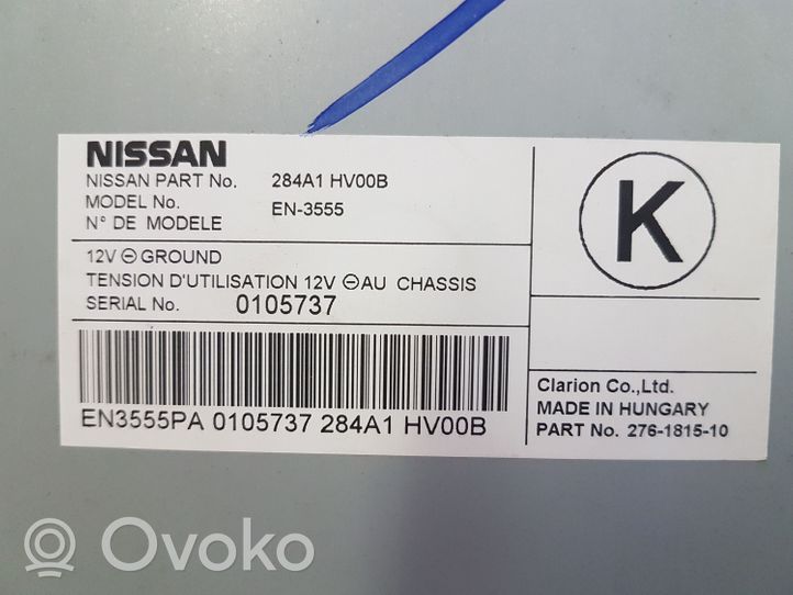 Nissan Qashqai Module de contrôle vidéo 284A1HV00B