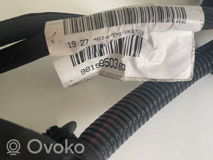 Citroen C5 Aircross Câble de batterie positif 9819950380