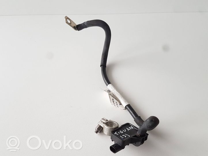 Volkswagen Tiguan Negative earth cable (battery) 1K0915181H