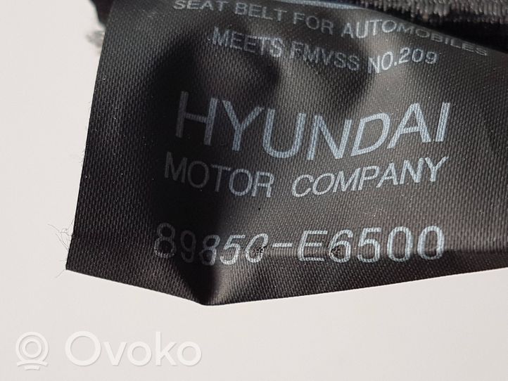 Hyundai Sonata Ceinture de sécurité arrière centrale (siège) 89850E6500