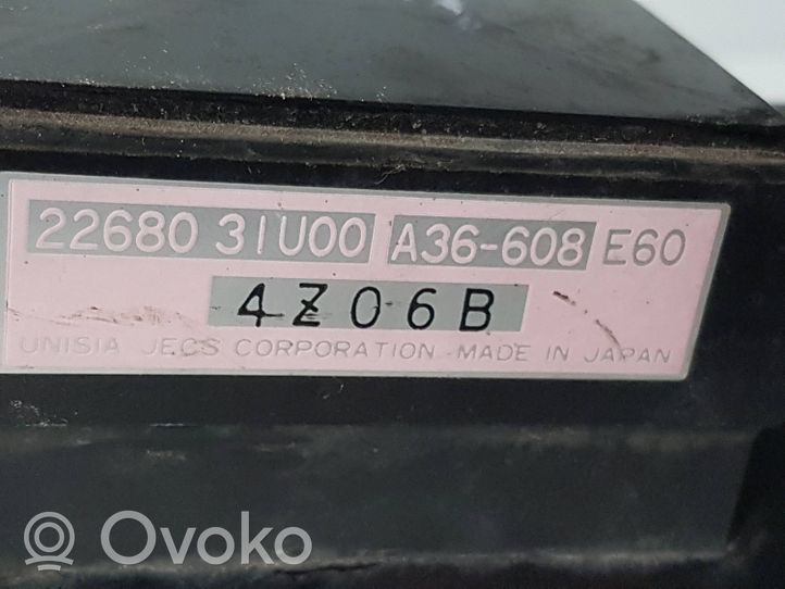 Nissan Maxima Przepływomierz masowy powietrza MAF 226803IU00