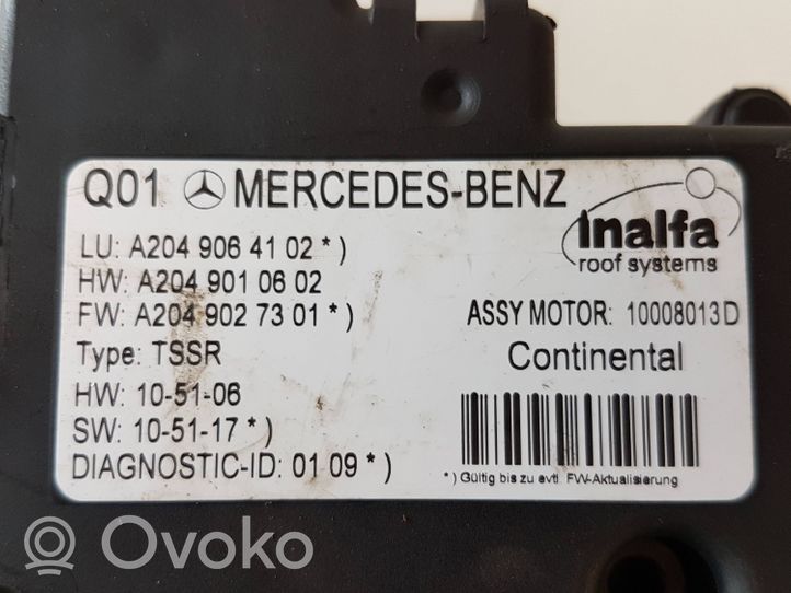 Mercedes-Benz GLK (X204) Moteur / actionneur A2049064102