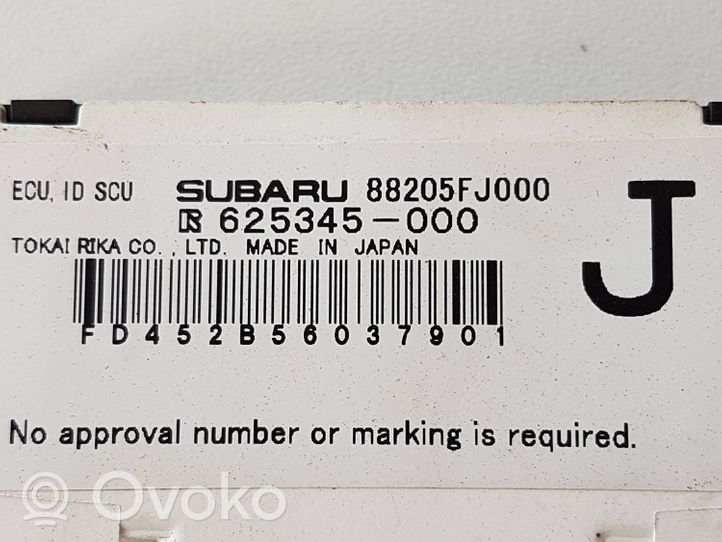 Subaru Forester SJ Antenne bobine transpondeur 88205FJ000