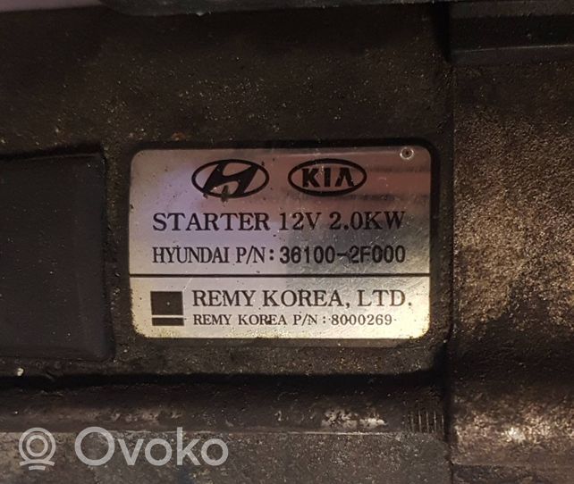 KIA Sorento Motorino d’avviamento 361002F000