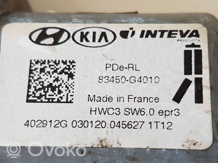 Hyundai i30 Moteur de lève-vitre de porte arrière 83450G4010