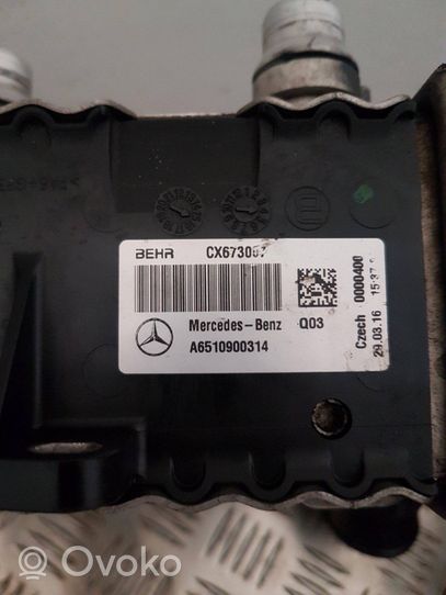 Mercedes-Benz C W205 Refroidisseur intermédiaire A6510900314