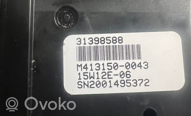 Volvo XC60 Climate control unit 31398588