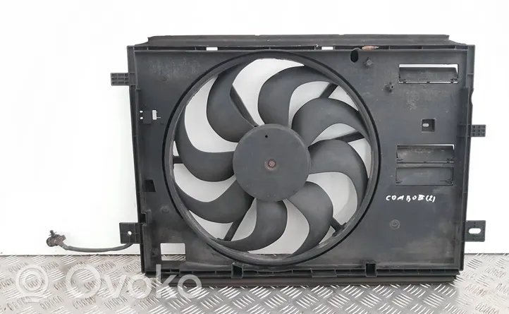 Opel Combo E Ventilateur de refroidissement de radiateur électrique 9806313580