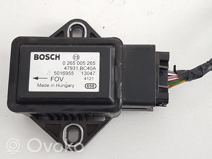 Nissan Note (E11) ESP Drehratensensor Querbeschleunigungssensor 47931BC40A