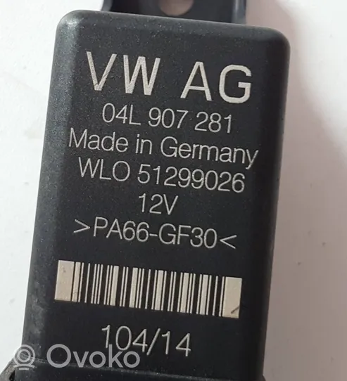 Volkswagen Tiguan Przekaźnik / Modul układu ogrzewania wstępnego 04L907281