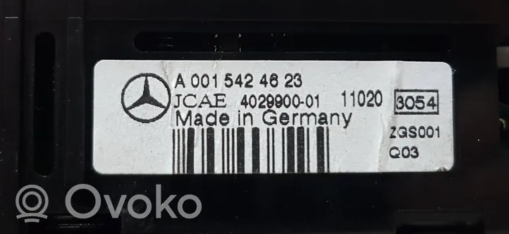 Mercedes-Benz E W212 Monitor del sensore di parcheggio PDC A0015424623