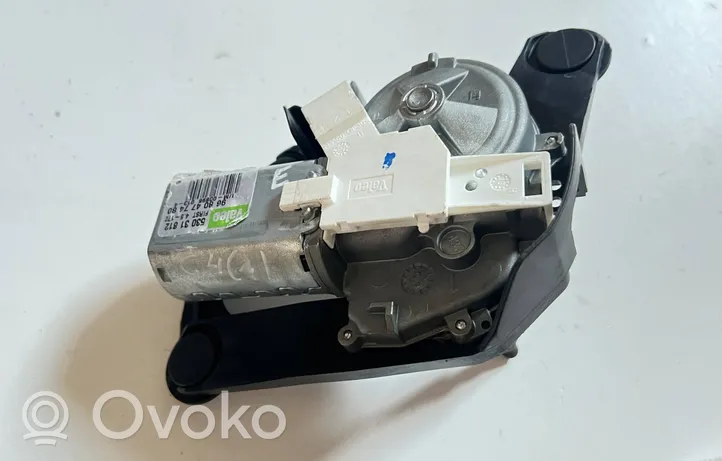 Citroen C4 I Motor del limpiaparabrisas trasero 9680477480