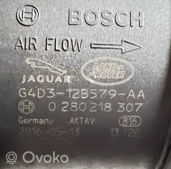 Jaguar F-Pace Mass air flow meter G4D312B579AA