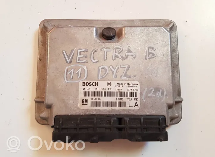 Opel Vectra B Variklio valdymo blokas 90508986