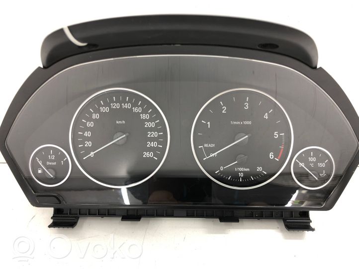 BMW 3 F30 F35 F31 Compteur de vitesse tableau de bord 9232893