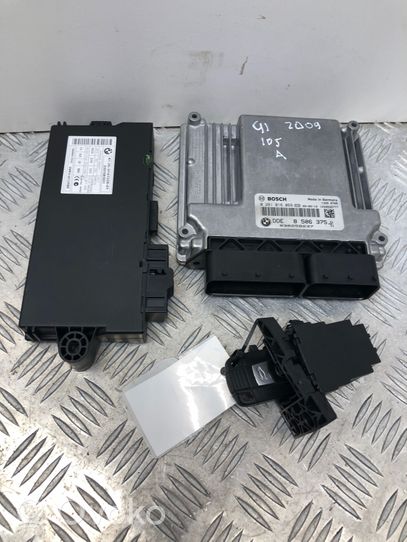 BMW 3 E90 E91 Komputer / Sterownik ECU i komplet kluczy 8506375