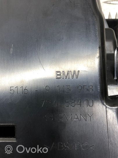 BMW 7 F01 F02 F03 F04 Juego guantera 9143958