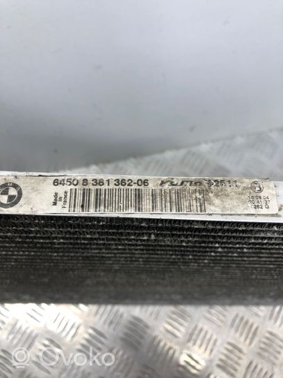 BMW 5 E60 E61 Gaisa kondicioniera radiators (salonā) 8381362