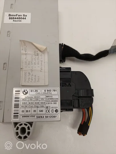 BMW 5 E60 E61 Kit calculateur ECU et verrouillage 7801712