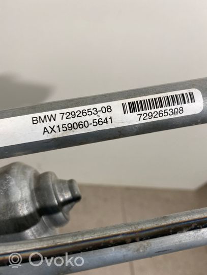 BMW X5 F15 Tringlerie et moteur d'essuie-glace avant 7292653