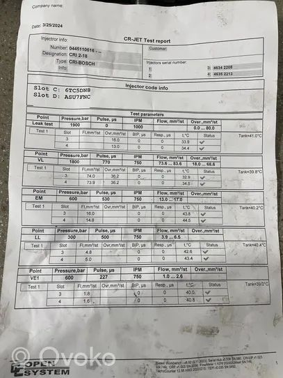 BMW X5 F15 Zestaw układu wtrysku paliwa 7810702