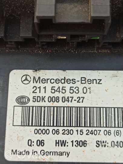 Mercedes-Benz E W211 Module de fusibles 2115455301