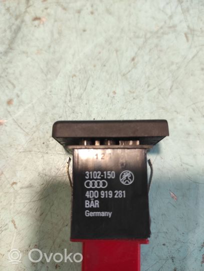 Audi A8 S8 D2 4D Parking (PDC) sensor switch 4D0919281