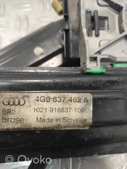 Audi A7 S7 4G Etuoven sähkökäyttöinen ikkunan nostin 4G8837462A