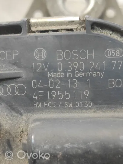Audi A6 S6 C6 4F Mechanizm wycieraczek szyby przedniej / czołowej 4F1955119