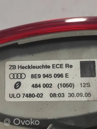 Audi A4 S4 B7 8E 8H Feux arrière / postérieurs 8E9945096E