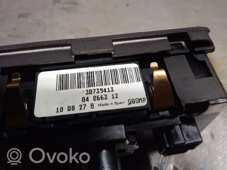 Volvo S60 Przycisk / Pokrętło regulacji oświetlenia deski rozdzielczej 30739413